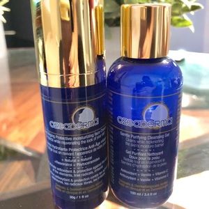 OZEADERMA Face Cleanser & Face Cream